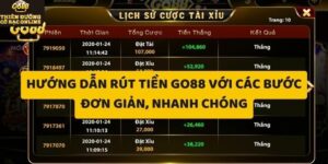 Cách thức rút tiền GO88 thông qua nhiều phương thức